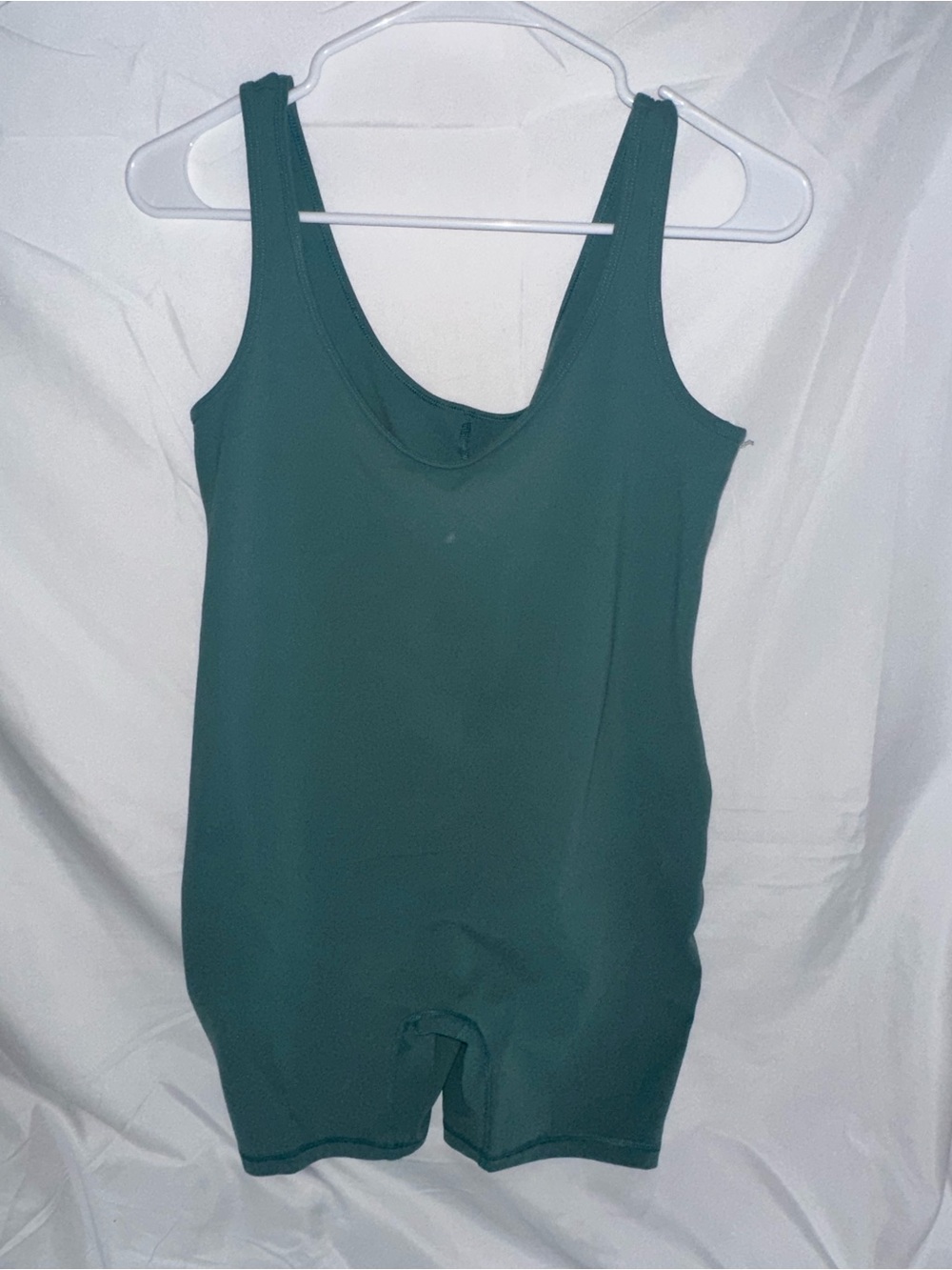 Isabel by Ingrid + Isabel Teal Bike Short Romper Size Small